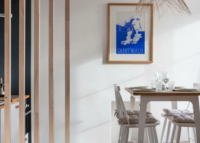 Le Cosy Breizh - Appt A St-Malo, A 1Km De La Plage
